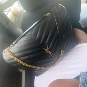Handbag ysl large Loulou